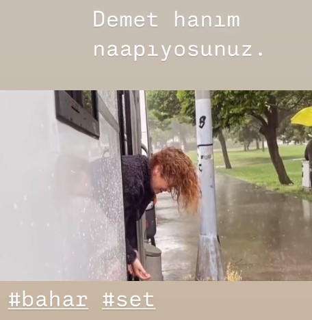 Demet Evgar son paylaşımıyla şaşırttı