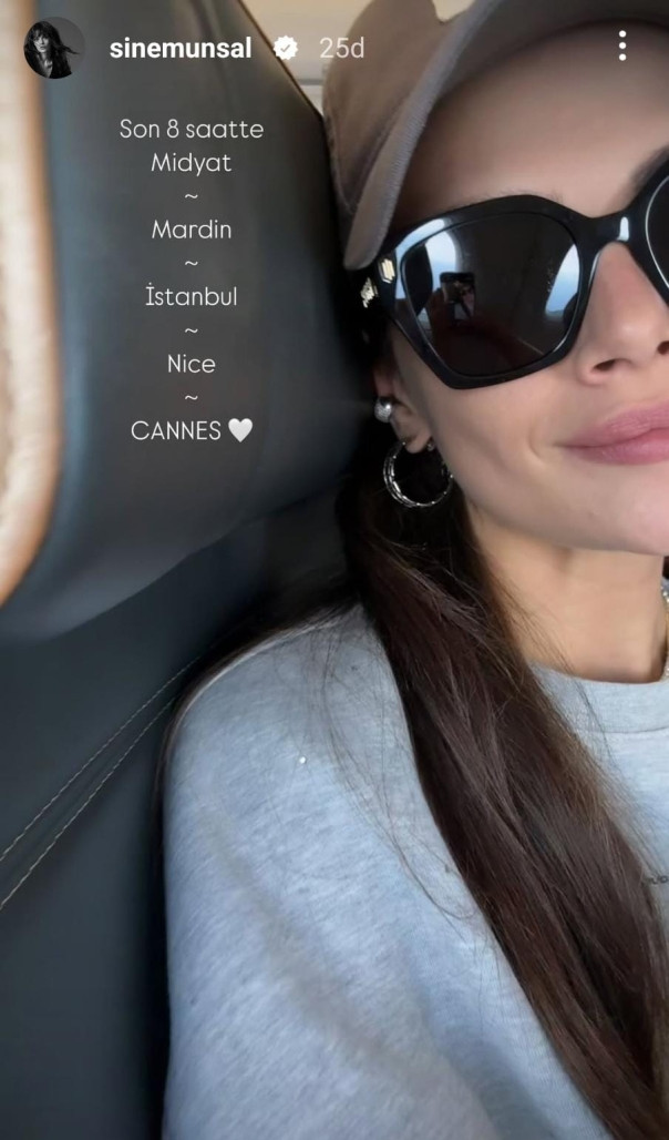 Sinem Ünsal yarın Cannes'ın kırmızı halısında yürüyecek