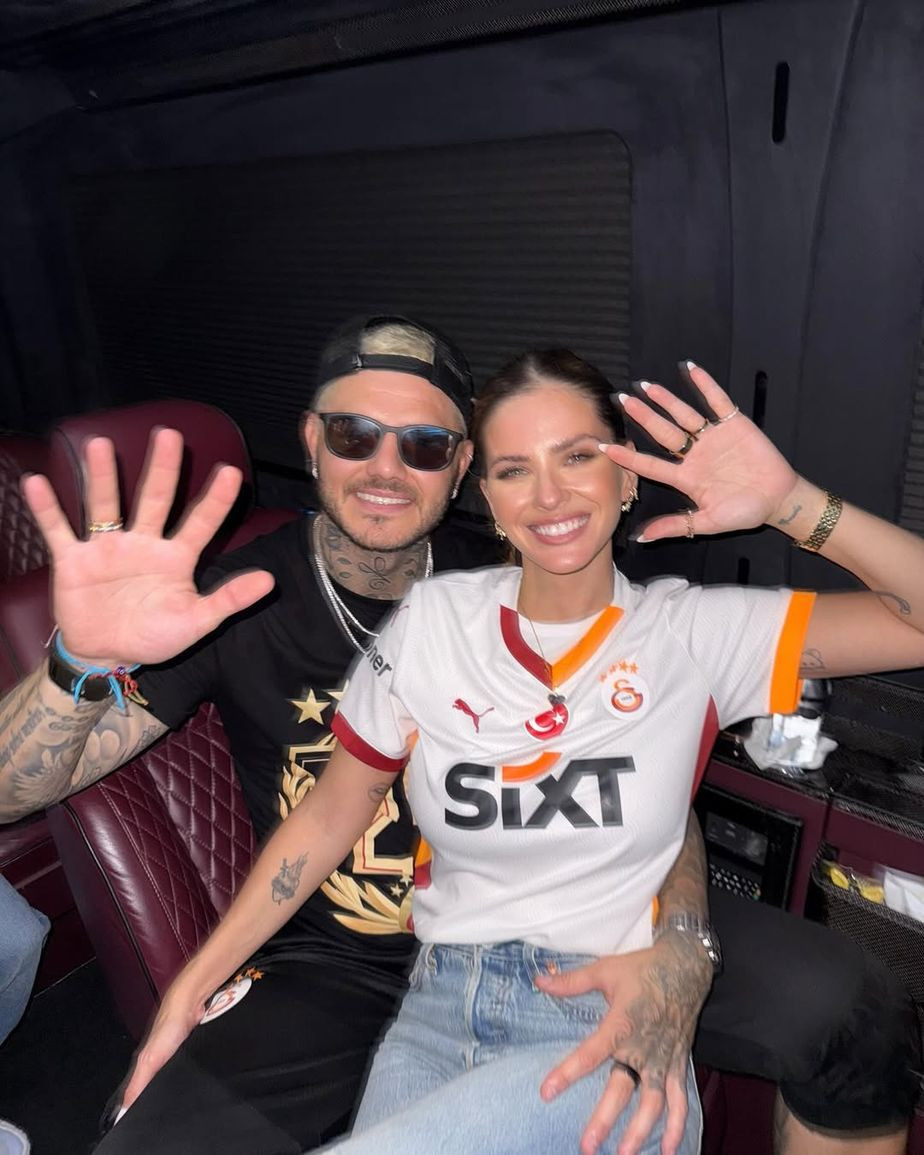 Icardi ve sevgilisinin şampiyonluk sevinci - Resim : 2