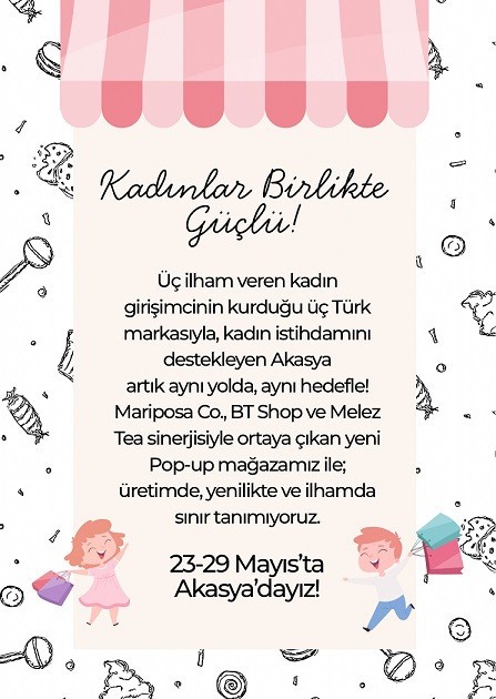 Akasya’dan kadın girişimciler ile iş birliği