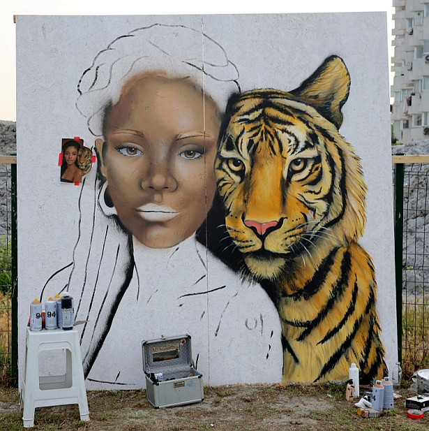 Küçükçekmece’de Graffiti Festivali düzenledi