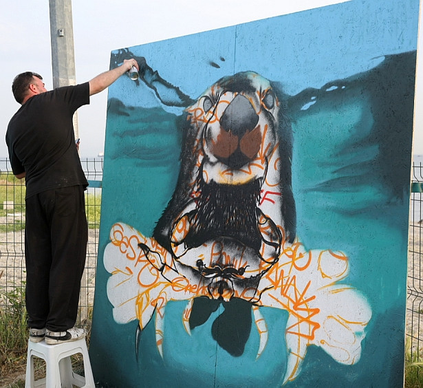 Küçükçekmece’de Graffiti Festivali düzenledi - Resim : 2