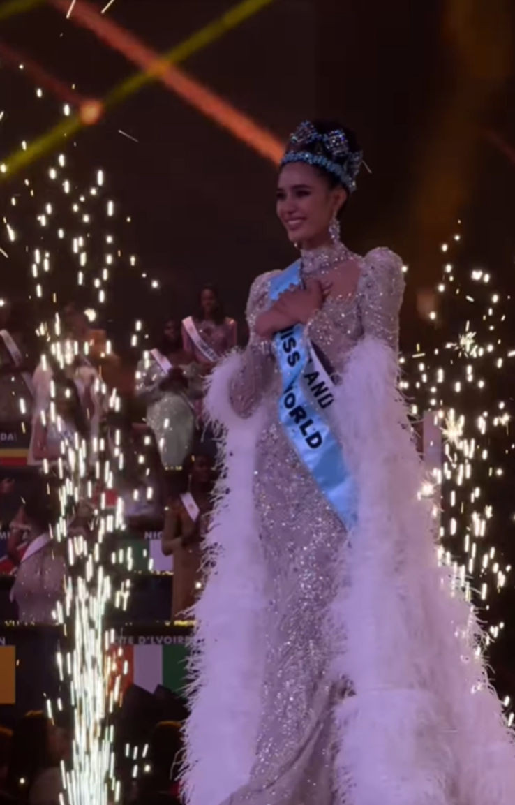 Miss World 2025 tacı Taylandlı Opal’ın oldu