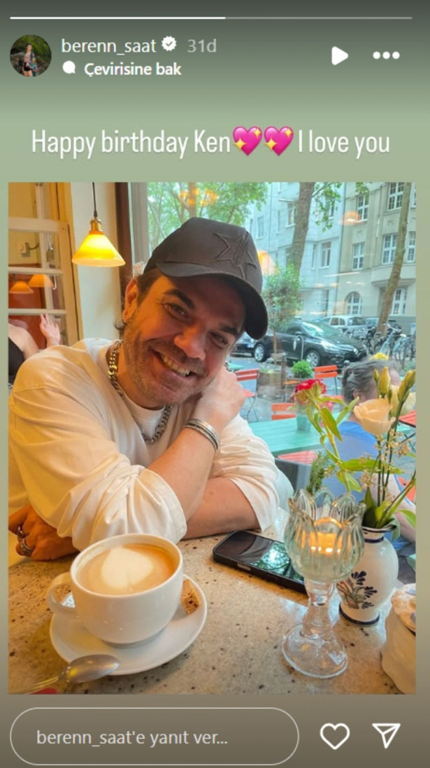 Beren Saat’ten Kenan Doğulu’ya doğum gününde sürpriz hediye!
