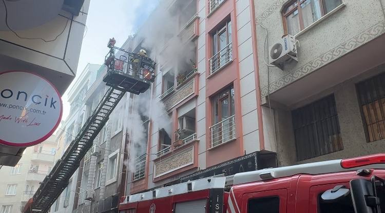 Zeytinburnu’nda korkutan yangın