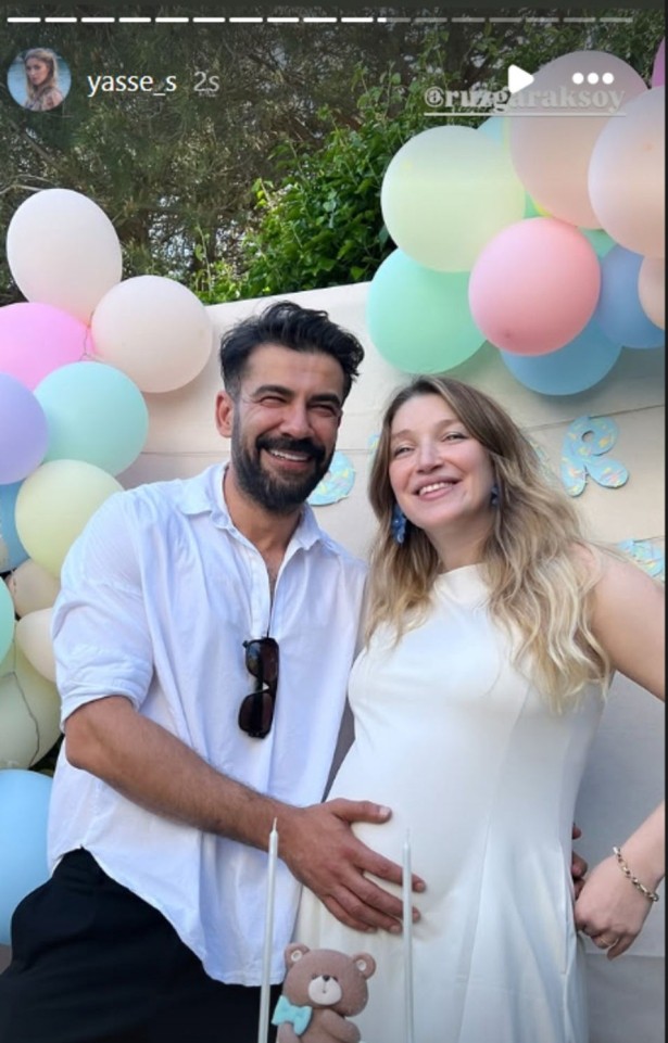 Oyuncu Rüzgar Aksoy baba oldu