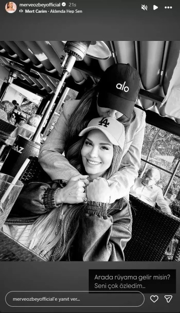 Merve Özbey'den Şimal'in ardından sessiz feryat: "Rüyama gelir misin?"