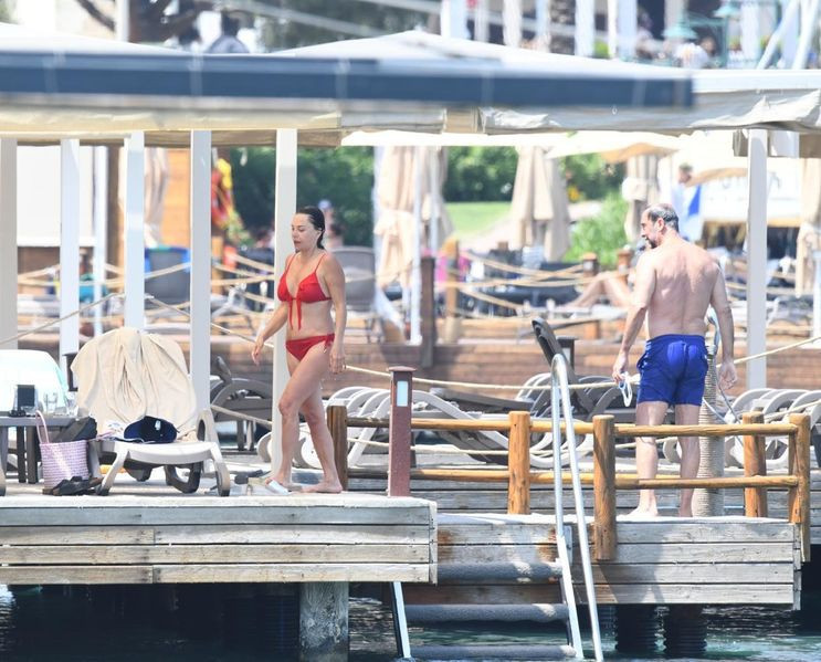 Şenay Gürler ve Semih Saygıner'den Bodrum'da aşk dolu tatil