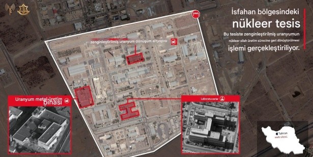 İsrail Ordusu, İran'ın İsfahan bölgesindeki nükleer tesise saldırdı