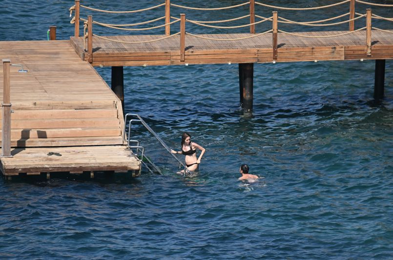İnan çifti tatil sezonunu açtı