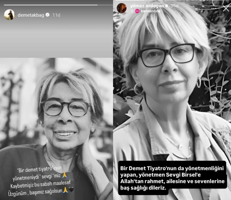 Sevgi Birsel'in vefatı üzüntü yarattı