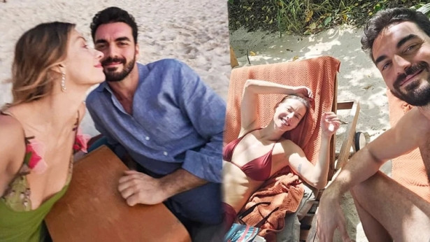 Tuba Ünsal çocuklar gibi şen