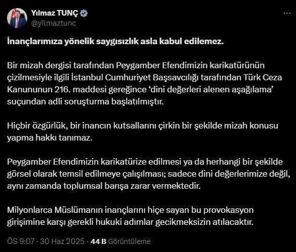 Leman dergisi hakkında soruşturma başlatıldı