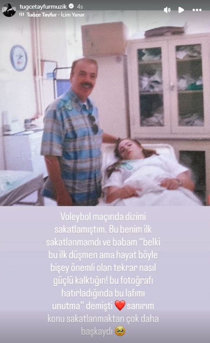 Tuğçe Tayfur'dan duygulandıran Ferdi Tayfur paylaşımı