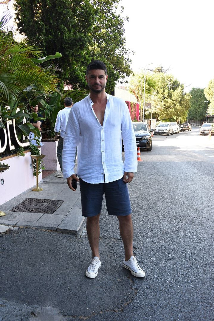 Sıkı bir diyet yapan Berk Oktay'ın bu görüntüsünden eser kalmadı