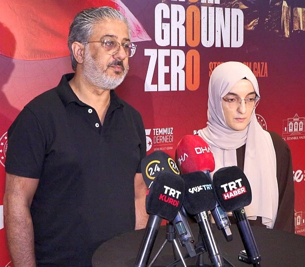 Gazze'deki soykırım, 15 Temmuz Direniş Sahnesi'nde perdeye taşındı