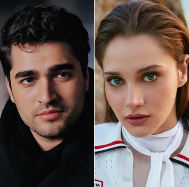 Miray Daner ve Mert Ramazan Demir sete çıktı