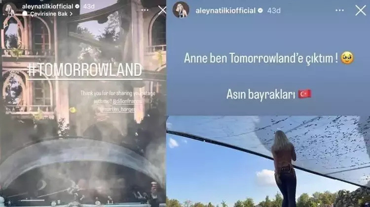 Aleyna Tilki'den Tomorrowland'de konser sürprizi - Resim : 2
