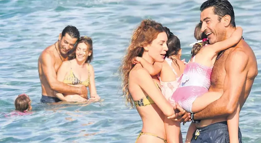 Sinem Kobal ve Kenan İmirzalıoğlu'nun neşeli tatili
