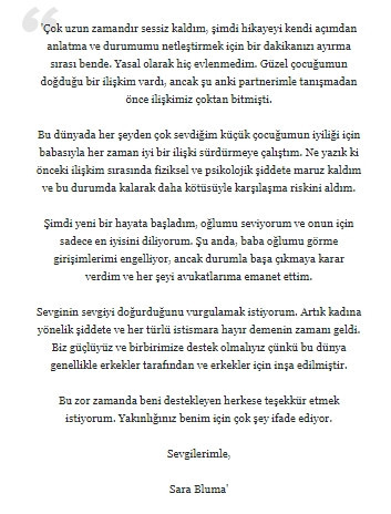 Can Yaman'ın sevgilisinden kanlar içinde paylaşım: "Şiddet görüyorum" - Resim : 3