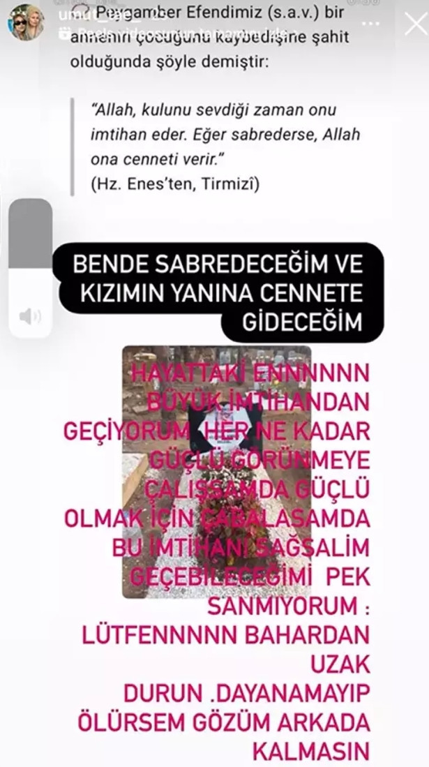 Umut Candan'ın dinmeyen acısı: "Kızımın yanına cennete gideceğim"