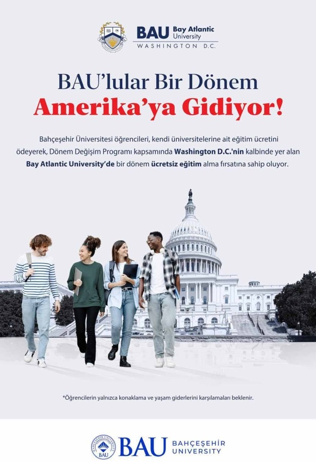 Bahçeşehir Üniversitesinden öğrencilerine ABD ve Almanya’da eğitim imkanı