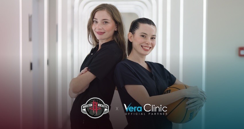 Vera Clinic, Houston Rockets’ın resmi sponsorları arasına katıldığını duyurdu