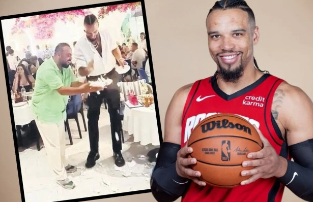 NBA yıldızı Brooks'un Bodrum eğlencesinde tabaklar havada uçuştu