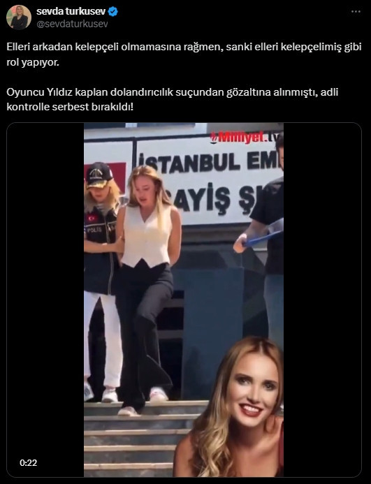 Yıldız Kaplan'dan Sevda Türküsev'e sert yanıt
