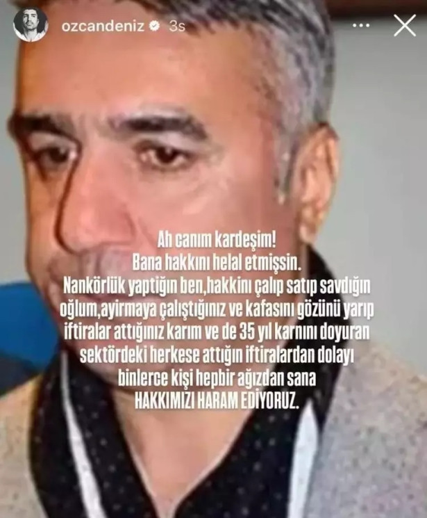 Özcan Deniz, ağabeyi Ercan Deniz'e açtı ağzını yumdu gözünü! - Resim : 3