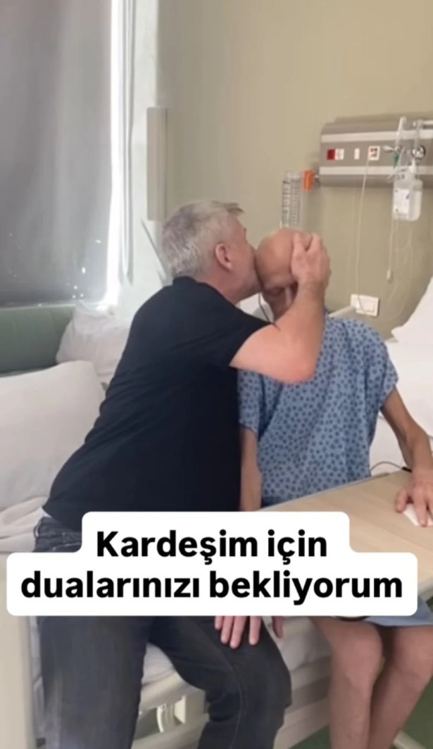 Metin Şentürk kardeşi için dua istedi
