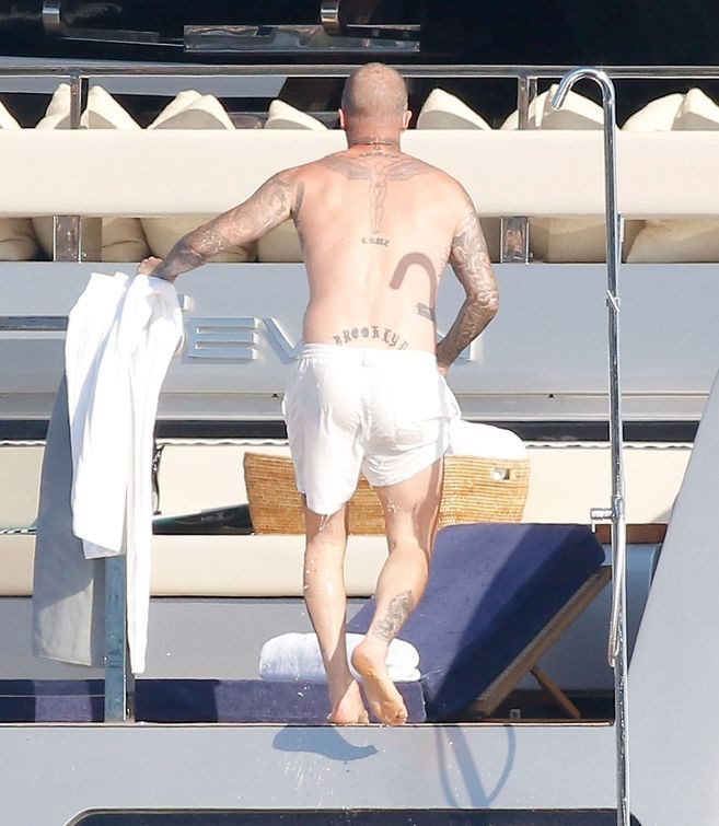 David Beckham'ın tekne keyfi - Resim : 2