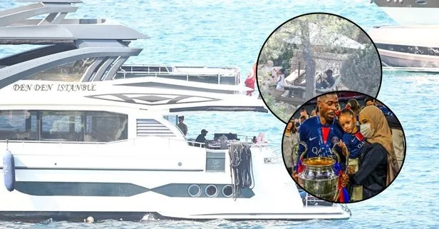 Yıldız futbolcu Dembele, Bodrum'da lüksün keyfini sürüyor