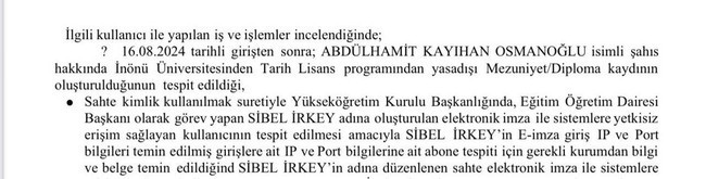 Abdülhamid'in torununun diploması iptal edildi - Resim : 2