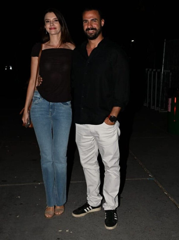 Leyla Lydia Tuğutlu yakışıklı eşiyle görüntülendi