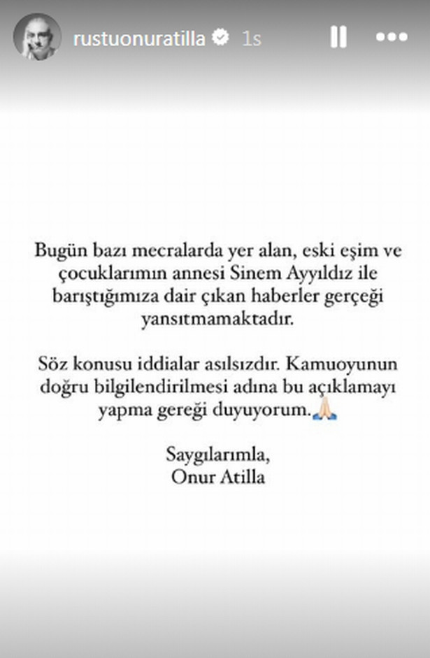 Rüştü Onur Atilla eski eşine geri mi döndü? - Resim : 3