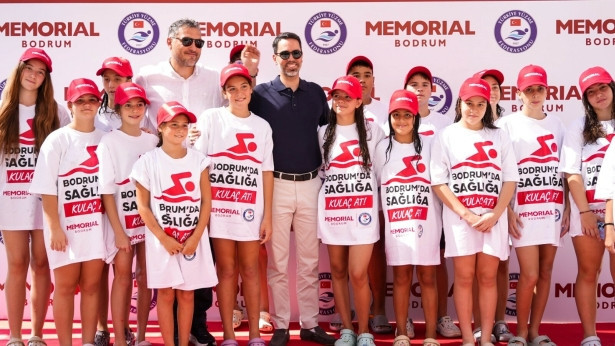 Memorial'dan Bodrum'da sağlığa anlamlı kulaç