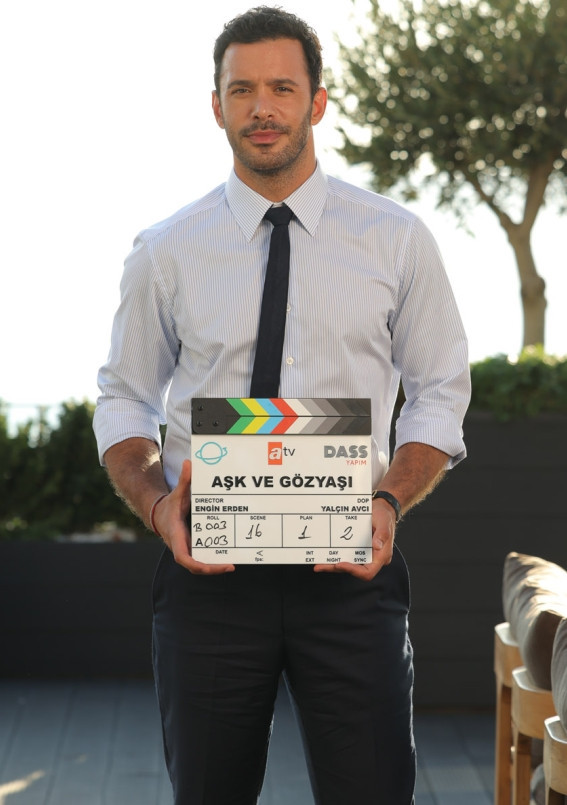 Hande Erçel ve Barış Arduç'lu "Aşk ve Gözyaşı"nın setinden ilk kareler