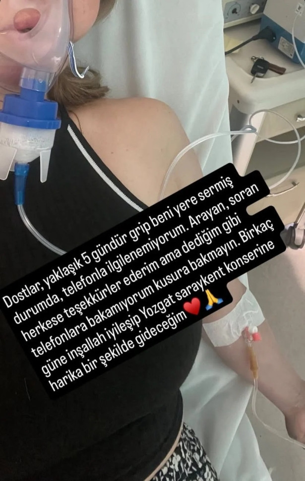 Hastaneye kaldırılan şarkıcı Lara'nın sağlık durumu nasıl?