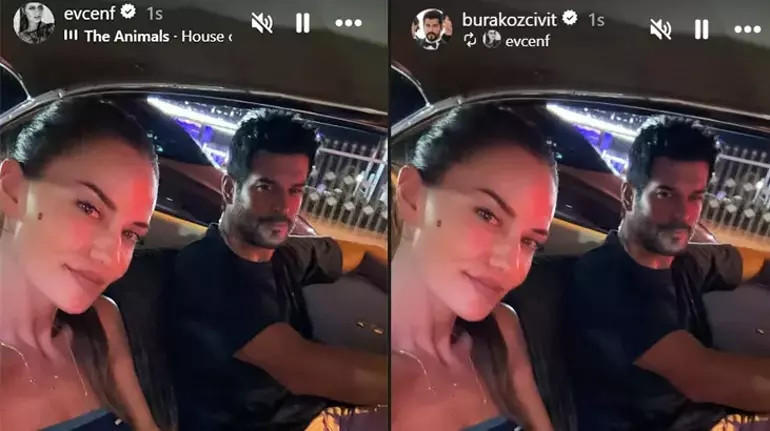 Fahriye Evcen ile Burak Özçivit boşanma iddialarını yalanladı - Resim : 3