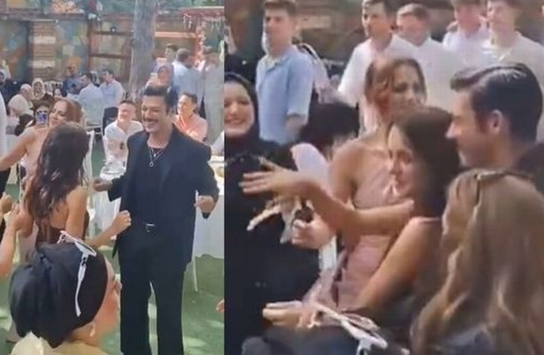 Kubilay Aka ile Hafsanur Sancaktutan karşılıklı göbek attı - Resim : 3