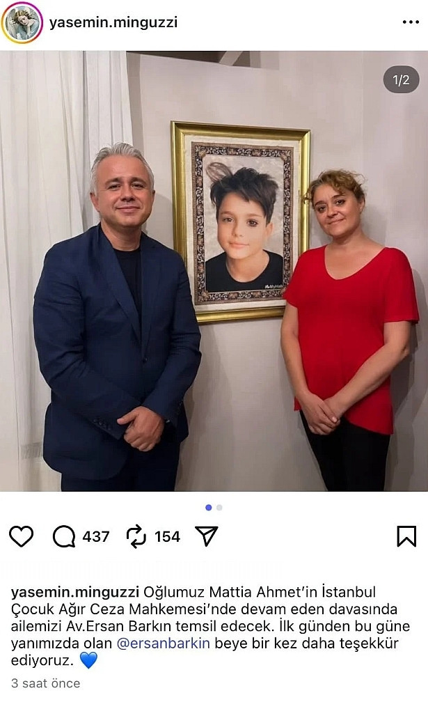 Minguzzi davasını Sedat Peker'in avukatı Ersan Barkın üstlenecek