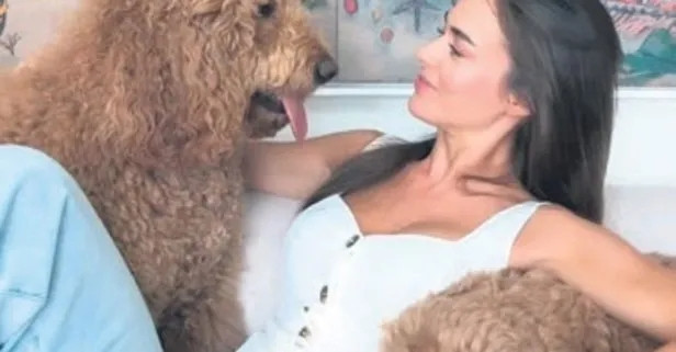 Bensu Soral sevimli dostlarına çok düşkün