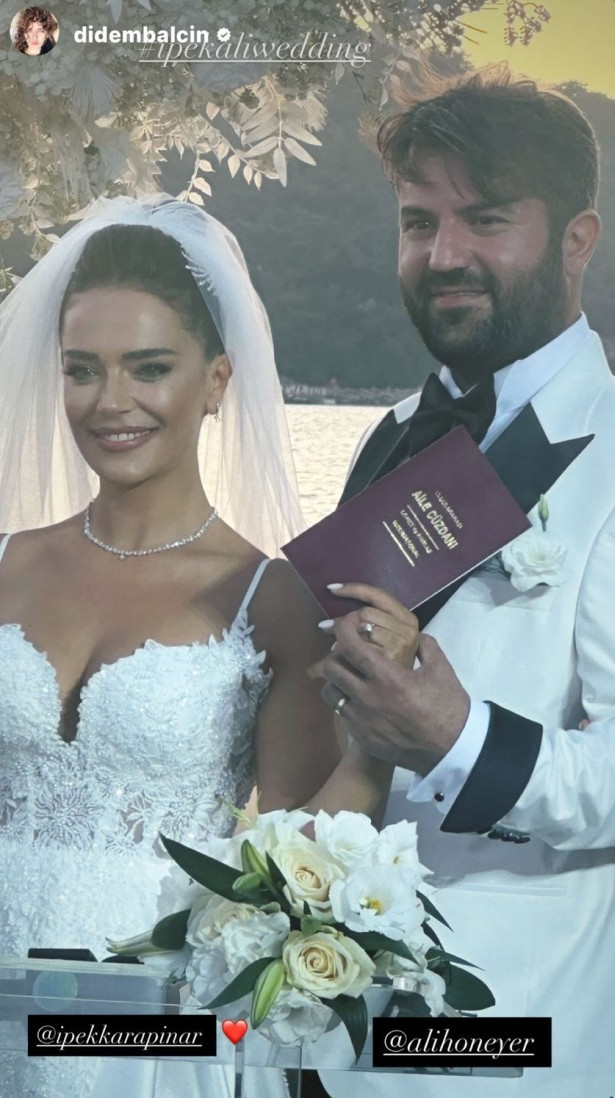 İpek Karapınar ve Ali Balcı evlendi - Resim : 2