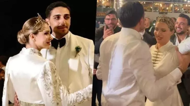 Güzel şarkıcı iki yıl sonra düğün yaptı