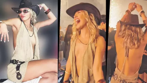 Melisa Döngel ayrılık acısına dansla çare buldu