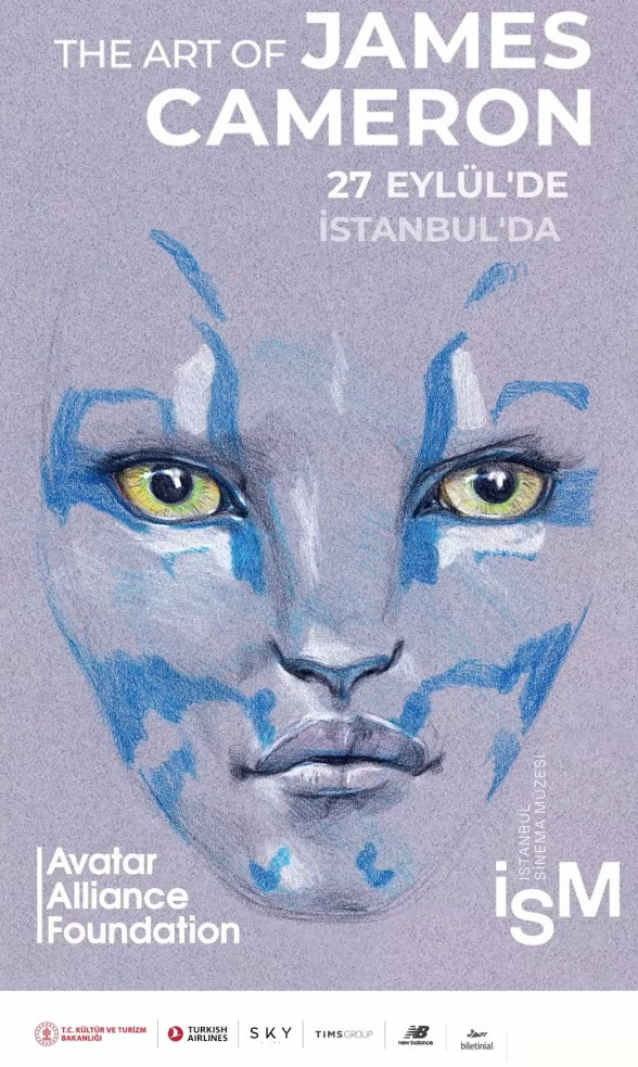 James Cameron'un sanat hayatı, İstanbul Kültür Yolu Festivali'nde sergilenecek