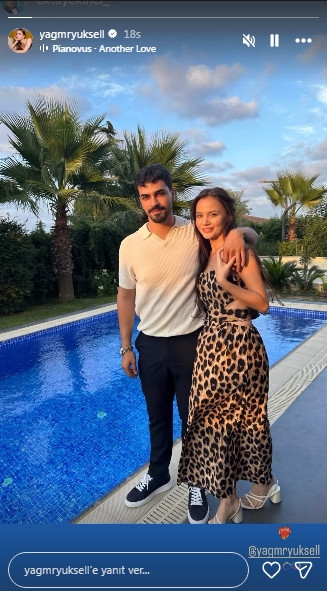 Oktay Ekinci ve Yağmur Yüksel'den 'Ayrılmadık' pozu