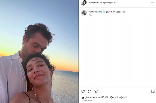 Furkan Andıç'tan sevgilisiyle kıskandıran pozlar