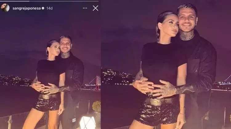 Icardi ve sevgilisinin Boğaz romantizmi - Resim : 2